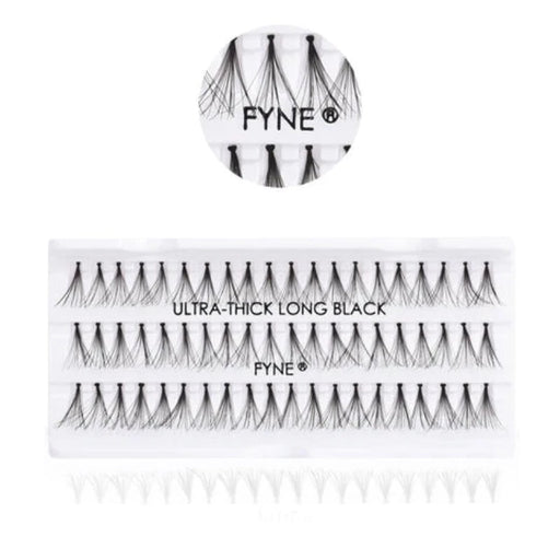 Ultra Thick Individual Eyelash Extensions - LONG 628-01, Eyelash, Beautizone UK