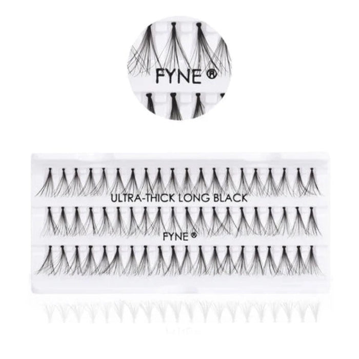 Ultra Thick Individual Eyelash Extensions - LONG 628-01, Eyelash, Beautizone UK