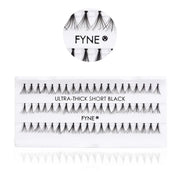 Ultra Thick Individual Eyelash Extensions - SHORT 626-01, Eyelash, Beautizone UK