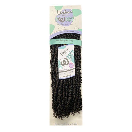 URBAN PASSION TWIST CROCHET HAIR 18" INCHES, Sensationnel, Beautizone UK