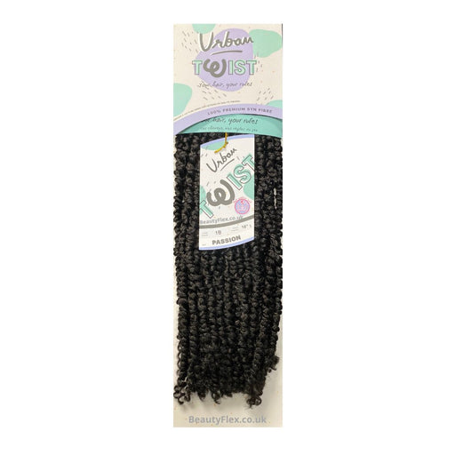 URBAN PASSION TWIST CROCHET HAIR 18" INCHES, Sensationnel, Beautizone UK