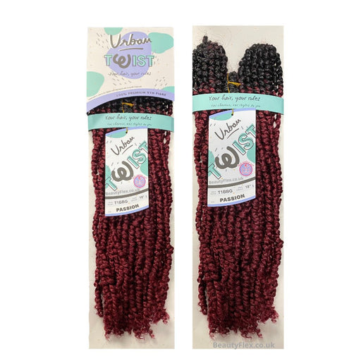 URBAN PASSION TWIST CROCHET HAIR 18" INCHES, Sensationnel, Beautizone UK