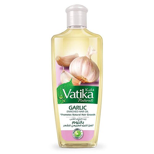 Vatika Garlic Enriched Hair Oil 200ml, Garlic Enriched Hair Oil, Beautizone UK