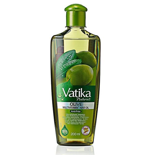 Vatika Naturals Multivitamin Enriched Olive Hair Oil 200ml, Olive Hair Oil, Beautizone UK