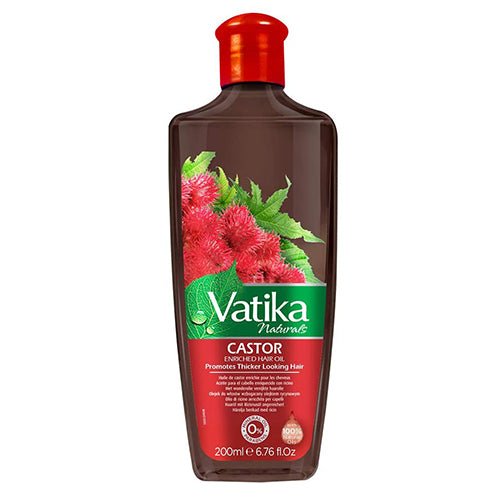 Vatika Naturals Vatika Enriched Castor Hair Oil, 200 ml, Castor Hair Oil, Beautizone UK