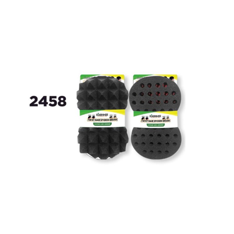 Wave Hair Sponge Brushes 2458 (Large), Kashmir, Beautizone UK