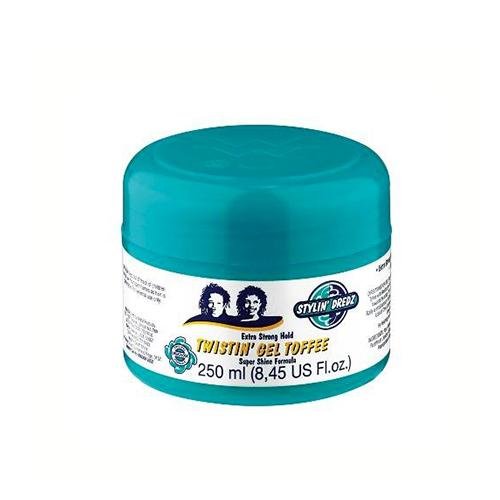 Stylin Dredz Extra Strong Hold Twistin’ Gel Toffee 8.5oz, Stylin Dredz, Beautizone UK