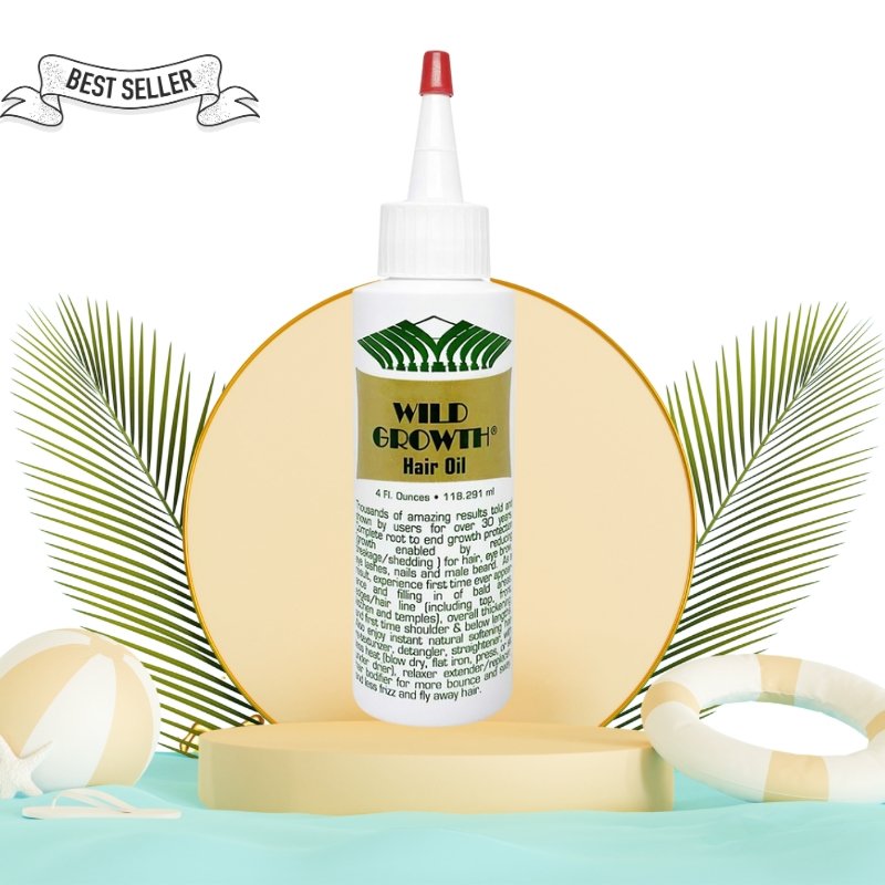 Wild Growth Hair Oil 118ml (White) main image 1