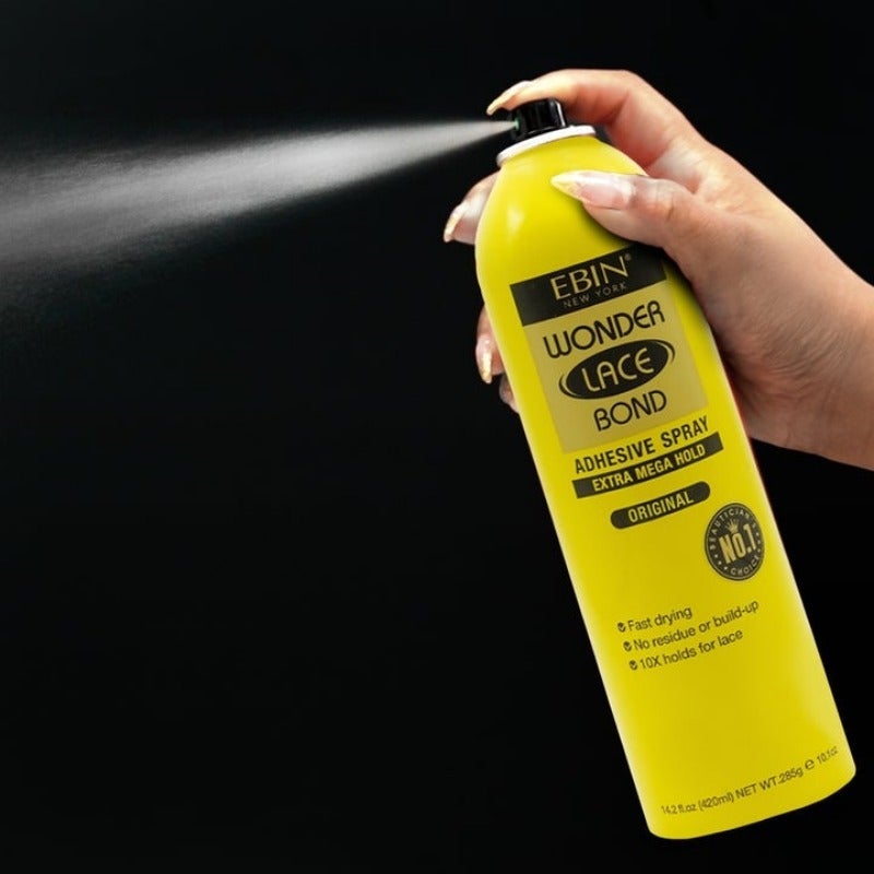 WONDER LACE BOND WIG ADHESIVE SPRAY - EXTRA MEGA HOLD (14.2OZ/ 420ML), wonder lace, Beautizone UK