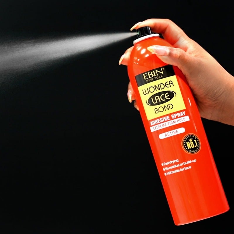 Wonder Lace Bond Wig Adhesive Spray - Extreme Firm Hold (14.2oz/ 420ml), Wonder Lace, Beautizone UK