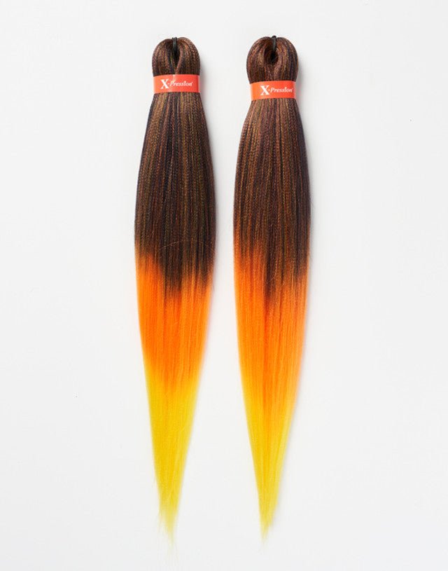 Xpression Pre Stretched Ultra Braid 2x Pack Braid Extensions 46" Length, X-pression, Beautizone UK