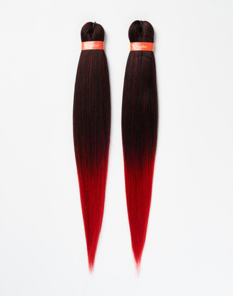 Xpression Pre Stretched Ultra Braid 2x Pack Braid Extensions 46" Length, X-pression, Beautizone UK