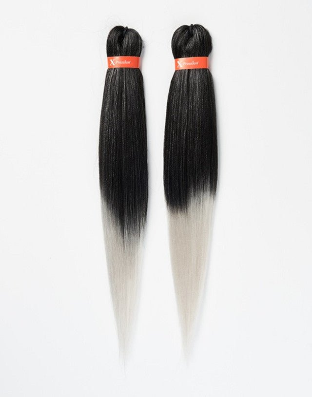 Xpression Pre Stretched Ultra Braid 2x Pack Braid Extensions 46" Length, X-pression, Beautizone UK
