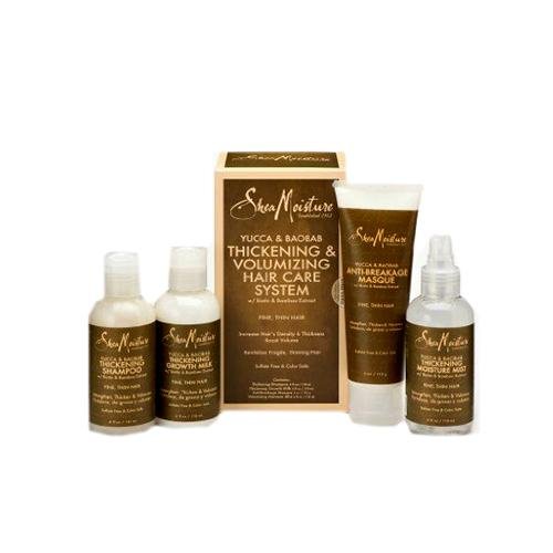 Shea Moisture Yucca & Baobab Thickening Hair Care 4in1 Pack, SheaMoisture, Beautizone UK