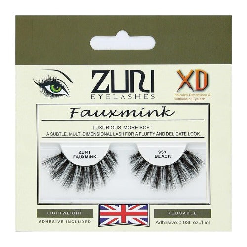 Zuri Eyelashes Faux-Mink Lashes, Zuri, Beautizone UK