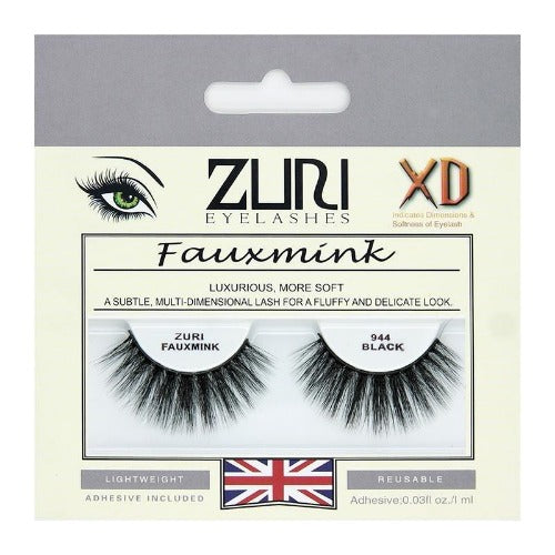 Zuri Eyelashes Faux-Mink Lashes, Zuri, Beautizone UK