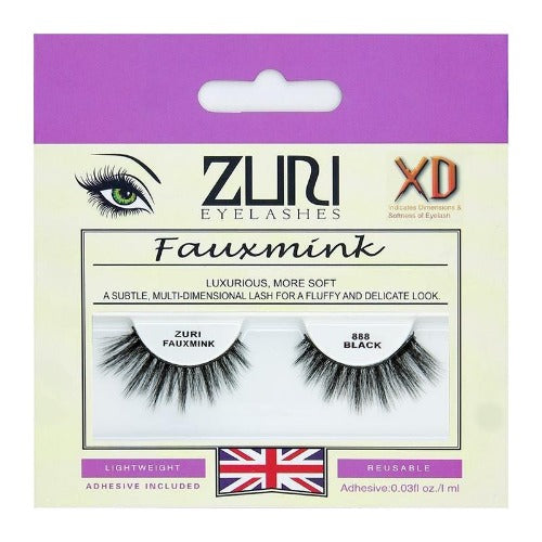 Zuri Eyelashes Faux-Mink Lashes, Zuri, Beautizone UK