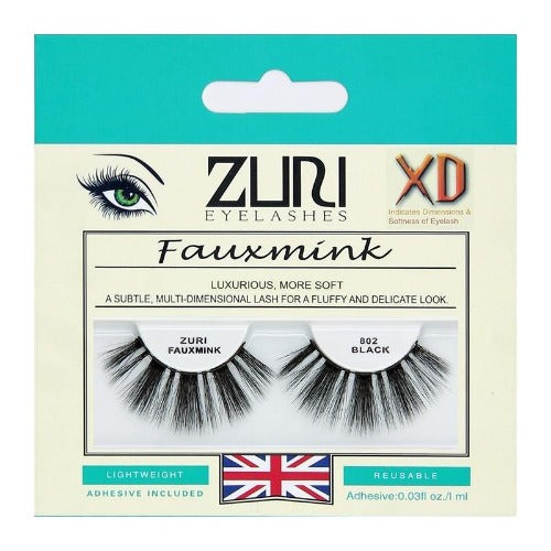 Zuri Eyelashes Faux-Mink Lashes, Zuri, Beautizone UK