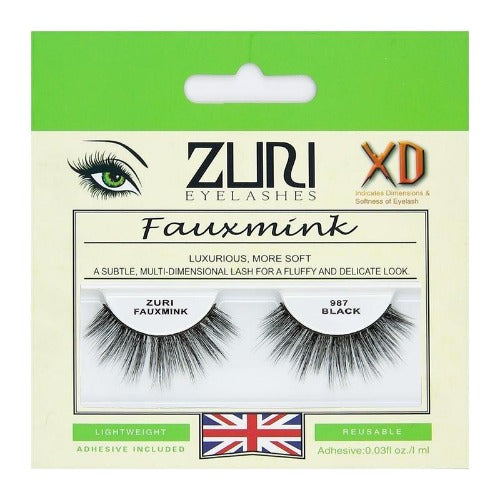 Zuri Eyelashes Faux-Mink Lashes, Zuri, Beautizone UK
