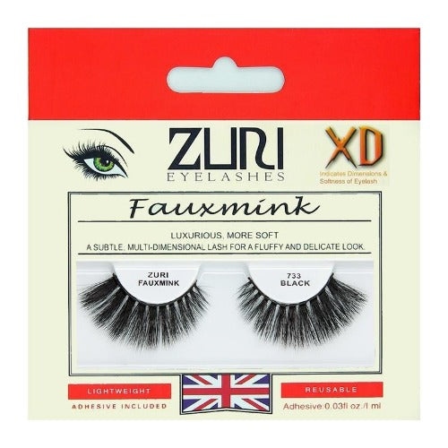 Zuri Eyelashes Faux-Mink Lashes, Zuri, Beautizone UK